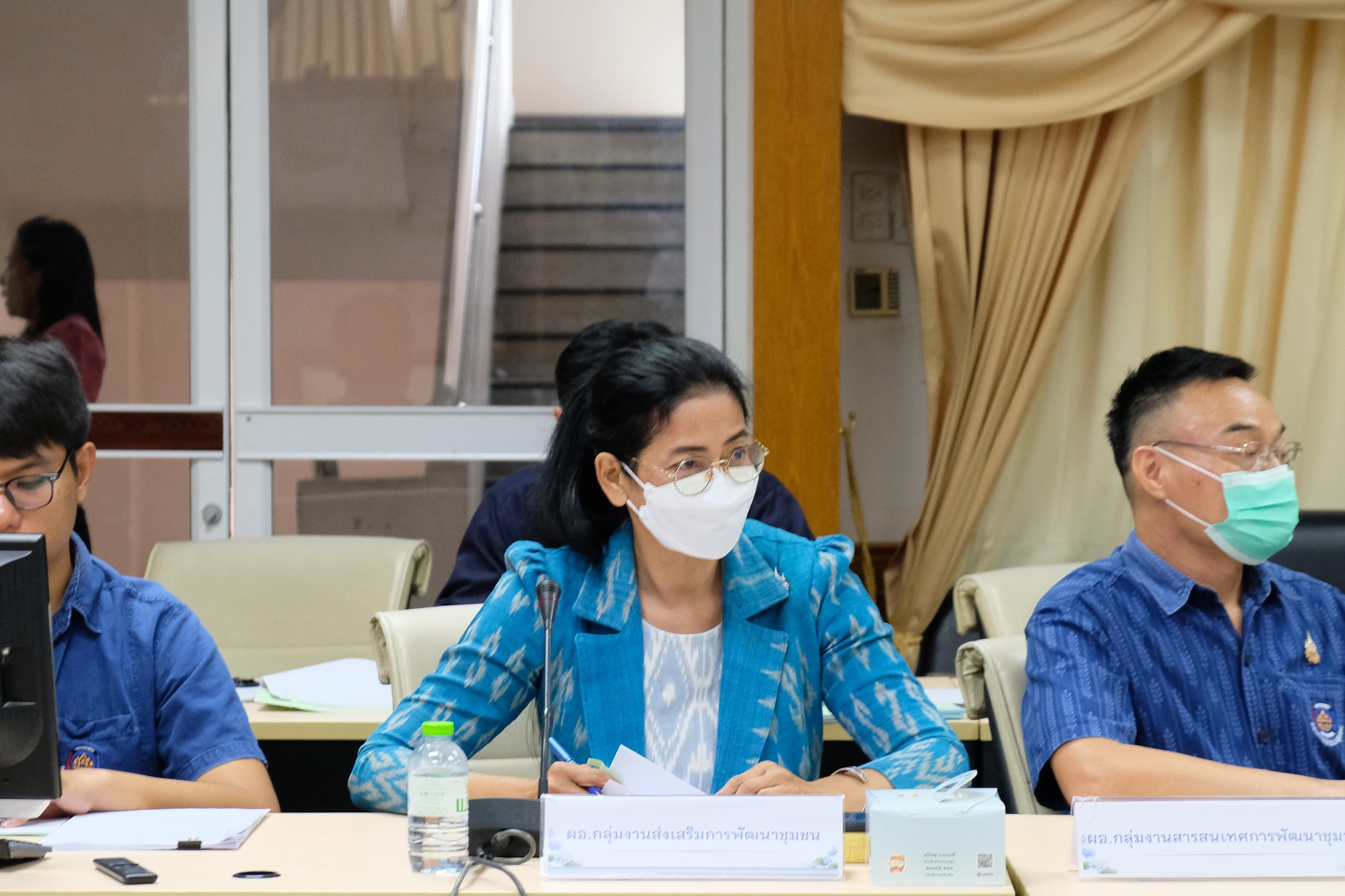 พช.ปทุมธานี “ร่วมประชุมคณะทำงานการพัฒนาเศรษฐกิจฐานรากและประชารัฐ จังหวัดปทุมธานี ครั้งที่ ๑/๒๕๖๘”