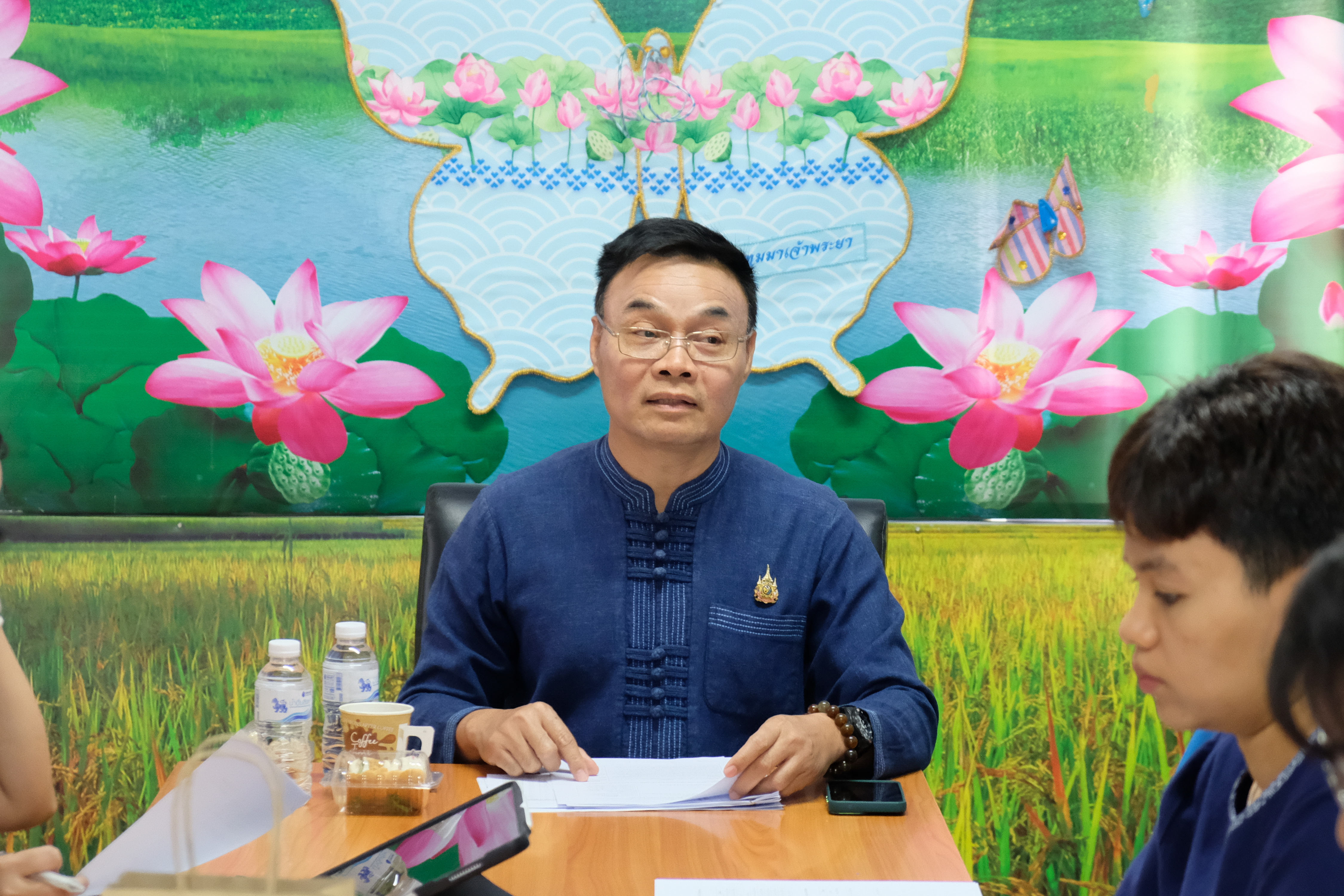 พช.ปทุมธานี “จัดประชุม Big Data กรมการพัฒนาชุมชน เน้นย้ำการส่งเสริมการใช้ประโยชน์แพลตฟอร์มบริการดิจิทัล Click ชุมชน”