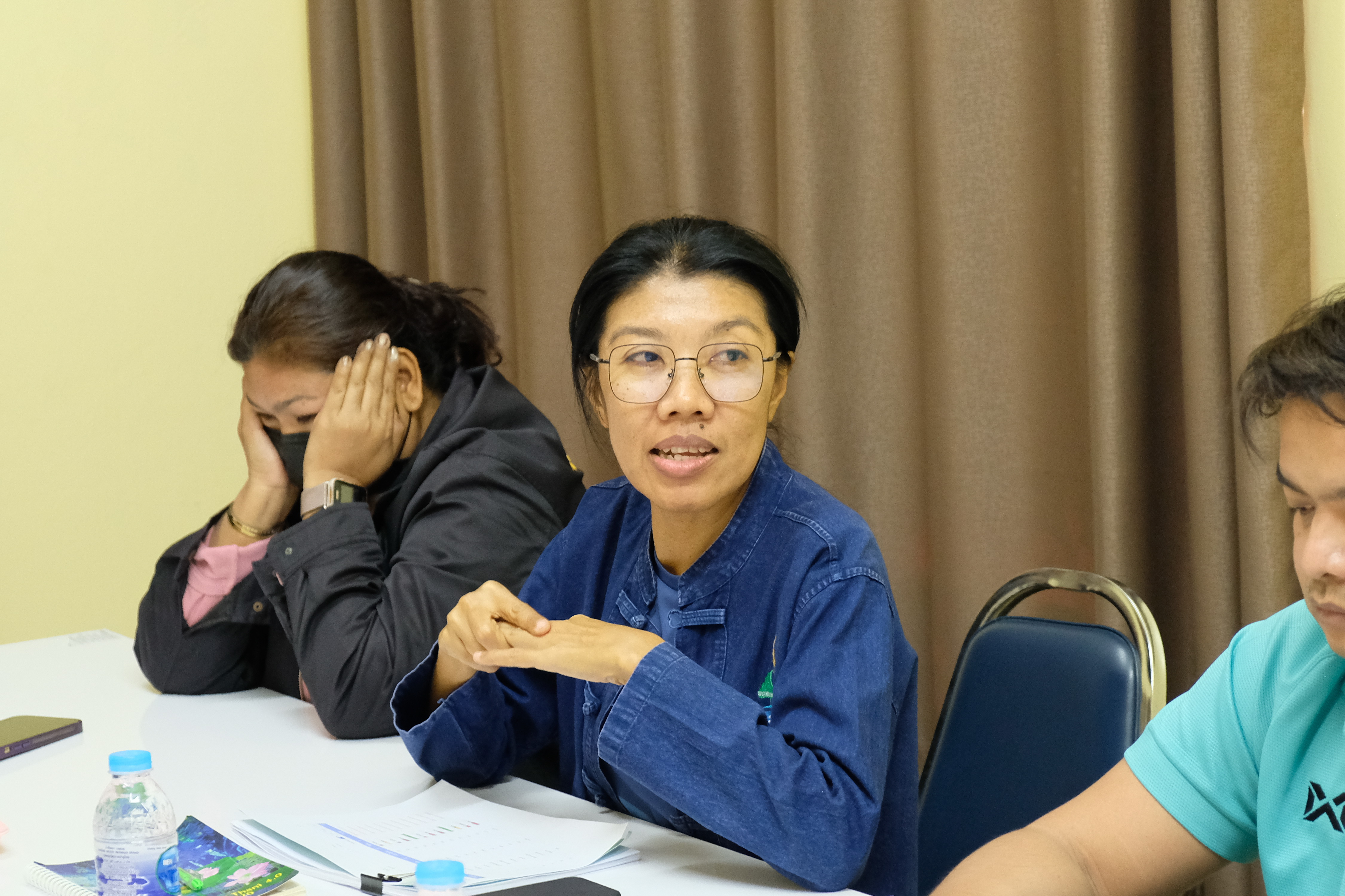 พช.ปทุมธานี “ติดตามสนับสนุนการจัดเก็บข้อมูล จปฐ. พื้นที่อำเภอสามโคก”