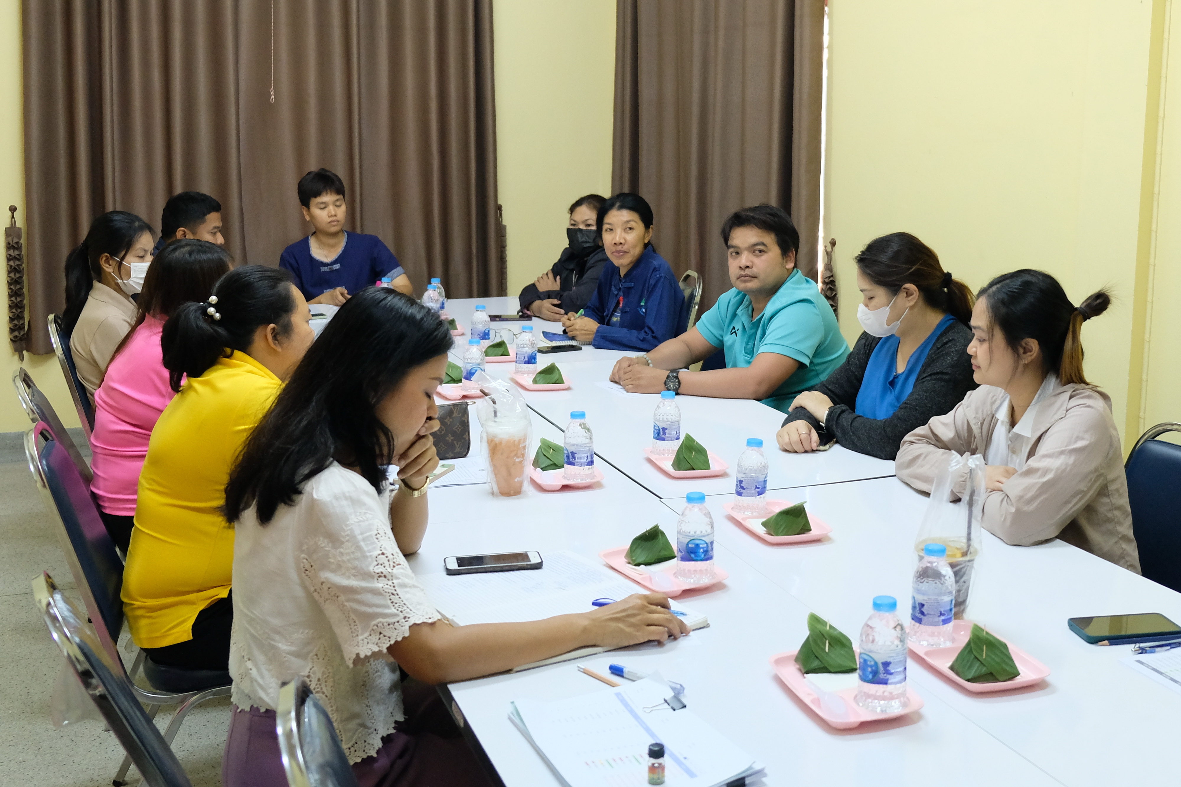 พช.ปทุมธานี “ติดตามสนับสนุนการจัดเก็บข้อมูล จปฐ. พื้นที่อำเภอสามโคก”