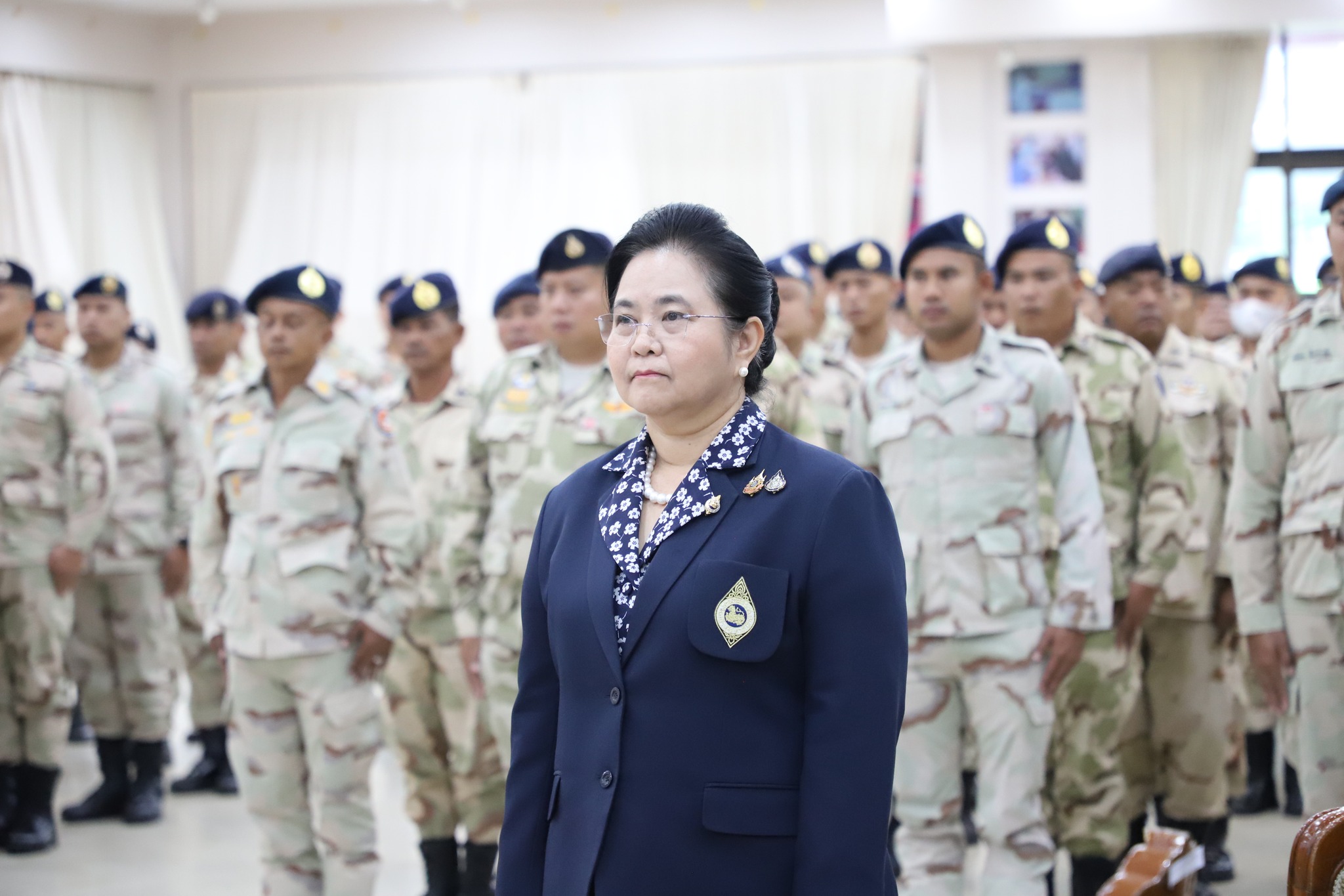 พช.ปทุมธานี “ร่วมพิธีวันคล้ายวันสถาปนากองอาสารักษาดินแดน ประจำปี ๒๕๖๘”