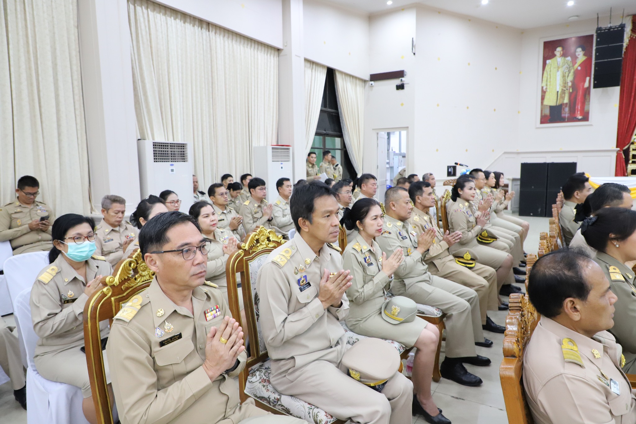 พช.ปทุมธานี “ร่วมพิธีวันคล้ายวันสถาปนากองอาสารักษาดินแดน ประจำปี ๒๕๖๘”
