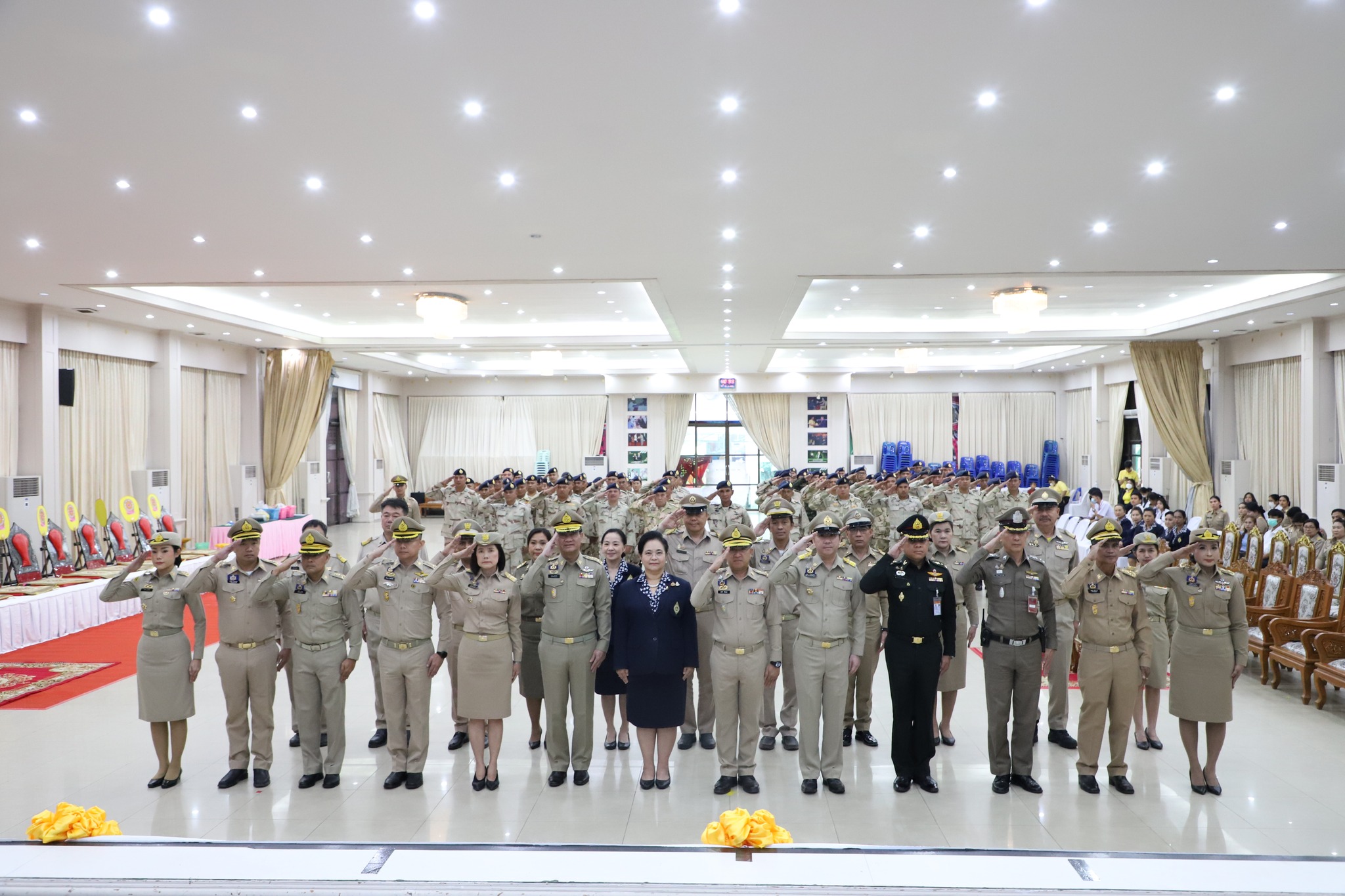 พช.ปทุมธานี “ร่วมพิธีวันคล้ายวันสถาปนากองอาสารักษาดินแดน ประจำปี ๒๕๖๘”