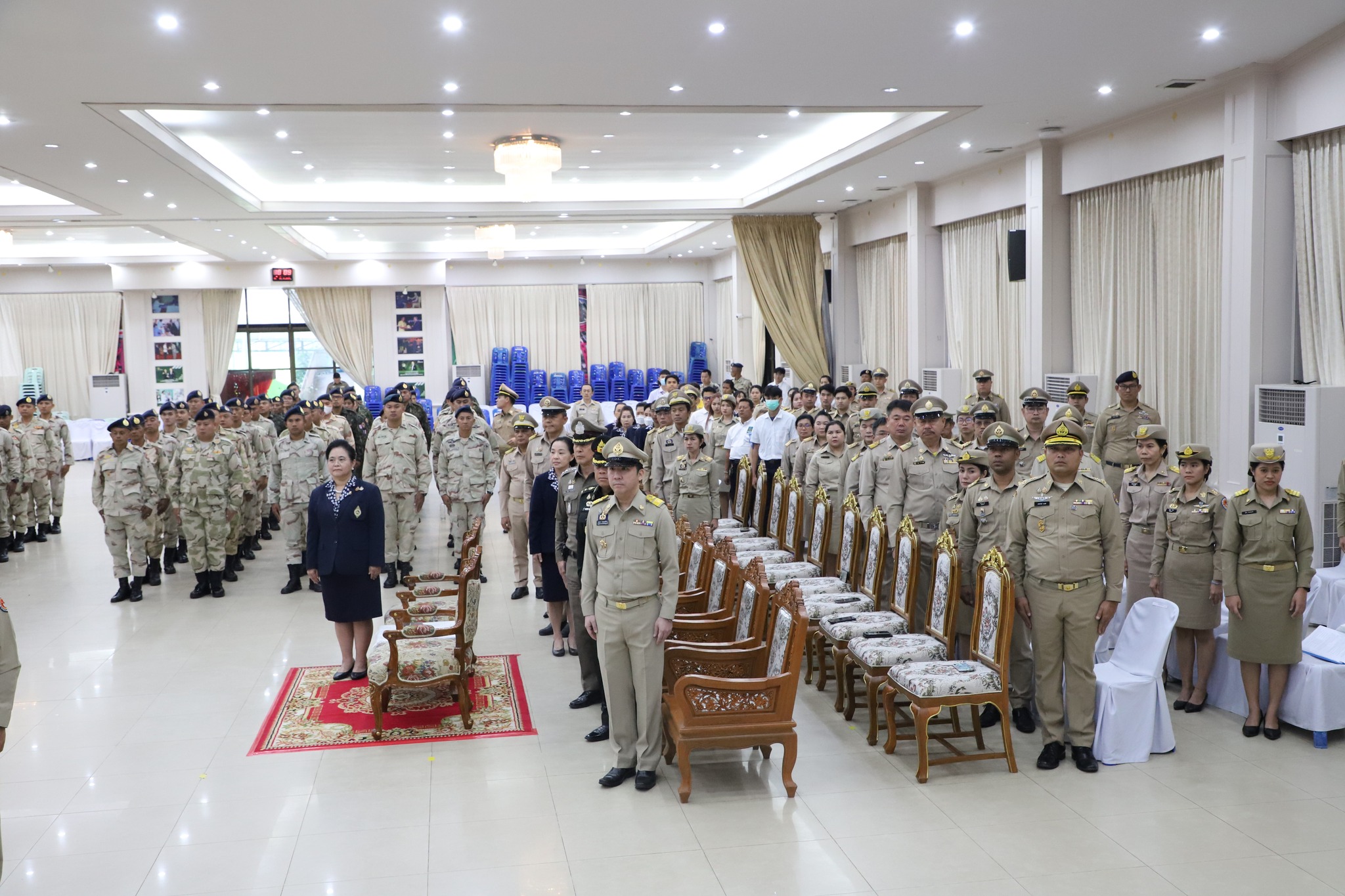 พช.ปทุมธานี “ร่วมพิธีวันคล้ายวันสถาปนากองอาสารักษาดินแดน ประจำปี ๒๕๖๘”