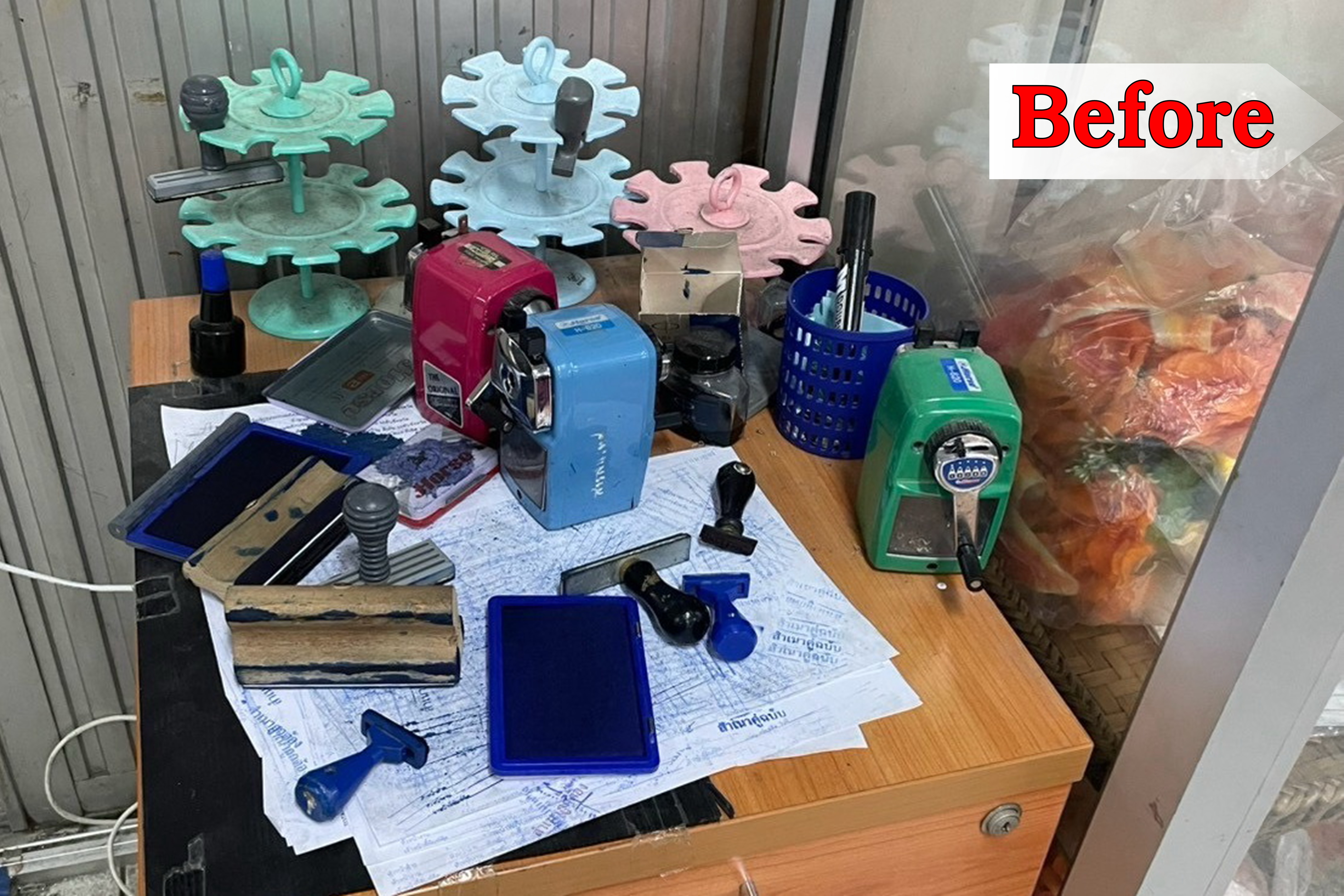 พช.ปทุมธานี “ดำเนินโครงการพัฒนาชุมชนใสสะอาด มิติที่ ๒ สำนักงานสะดวก”