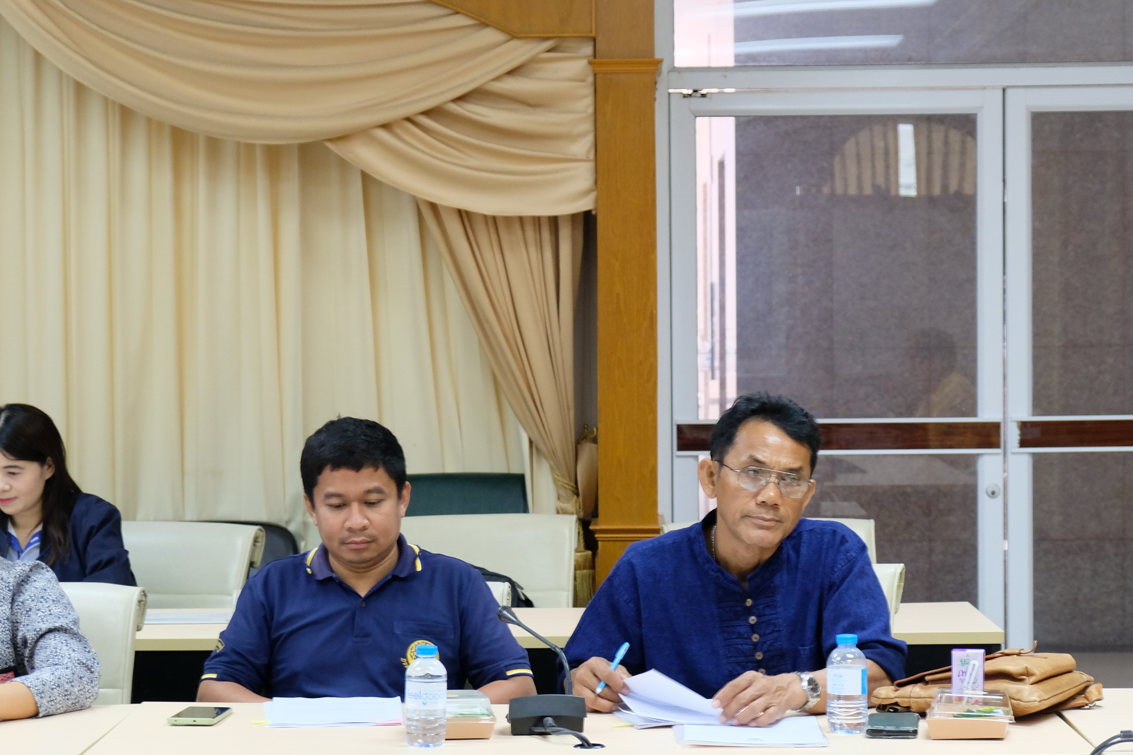 พช.ปทุมธานี “จัดประชุมเชิงปฏิบัติการสนับสนุนการขับเคลื่อนเครือข่ายศูนย์เรียนรู้การพัฒนาคุณภาพชีวิต ตามหลักทฤษฎีใหม่ ประยุกต์สู่ โคก หนอง นา ระดับจังหวัด”