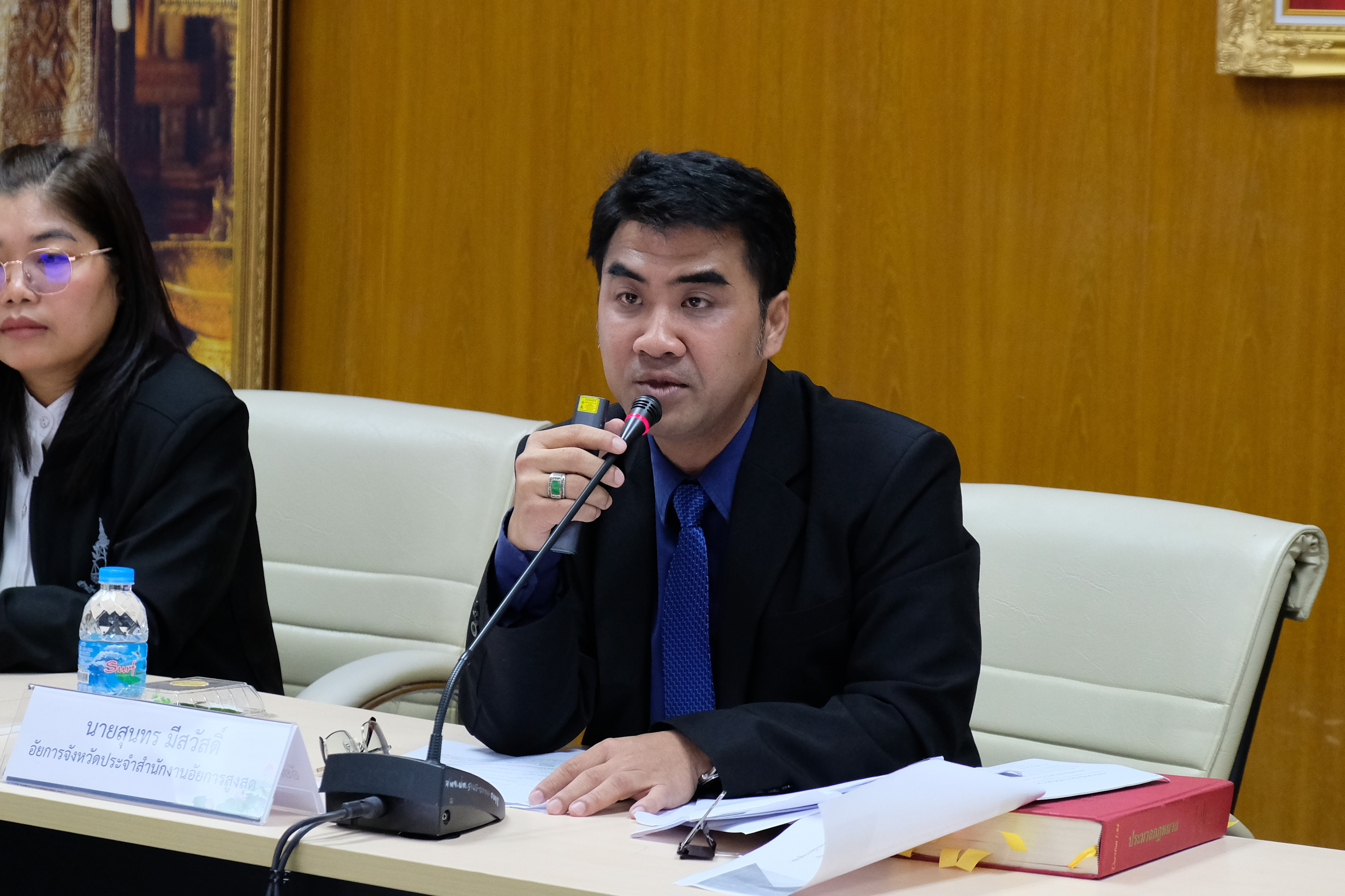 พช.ปทุมธานี “ดำเนินโครงการประชุมเชิงปฏิบัติการเสริมสร้างธรรมาภิบาลโครงการแก้ไขปัญหาความยากจน (กข.คจ.) ระดับจังหวัด”