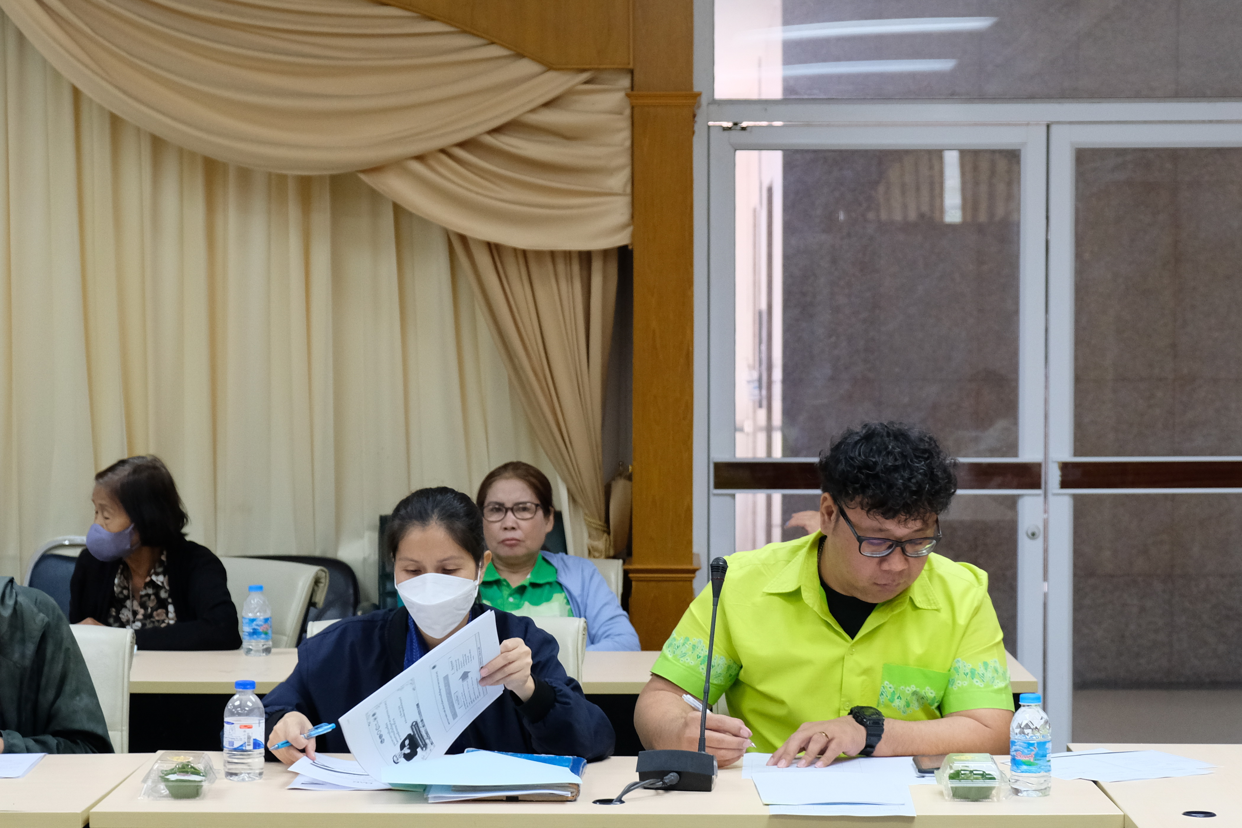 พช.ปทุมธานี “ดำเนินโครงการประชุมเชิงปฏิบัติการเสริมสร้างธรรมาภิบาลโครงการแก้ไขปัญหาความยากจน (กข.คจ.) ระดับจังหวัด”