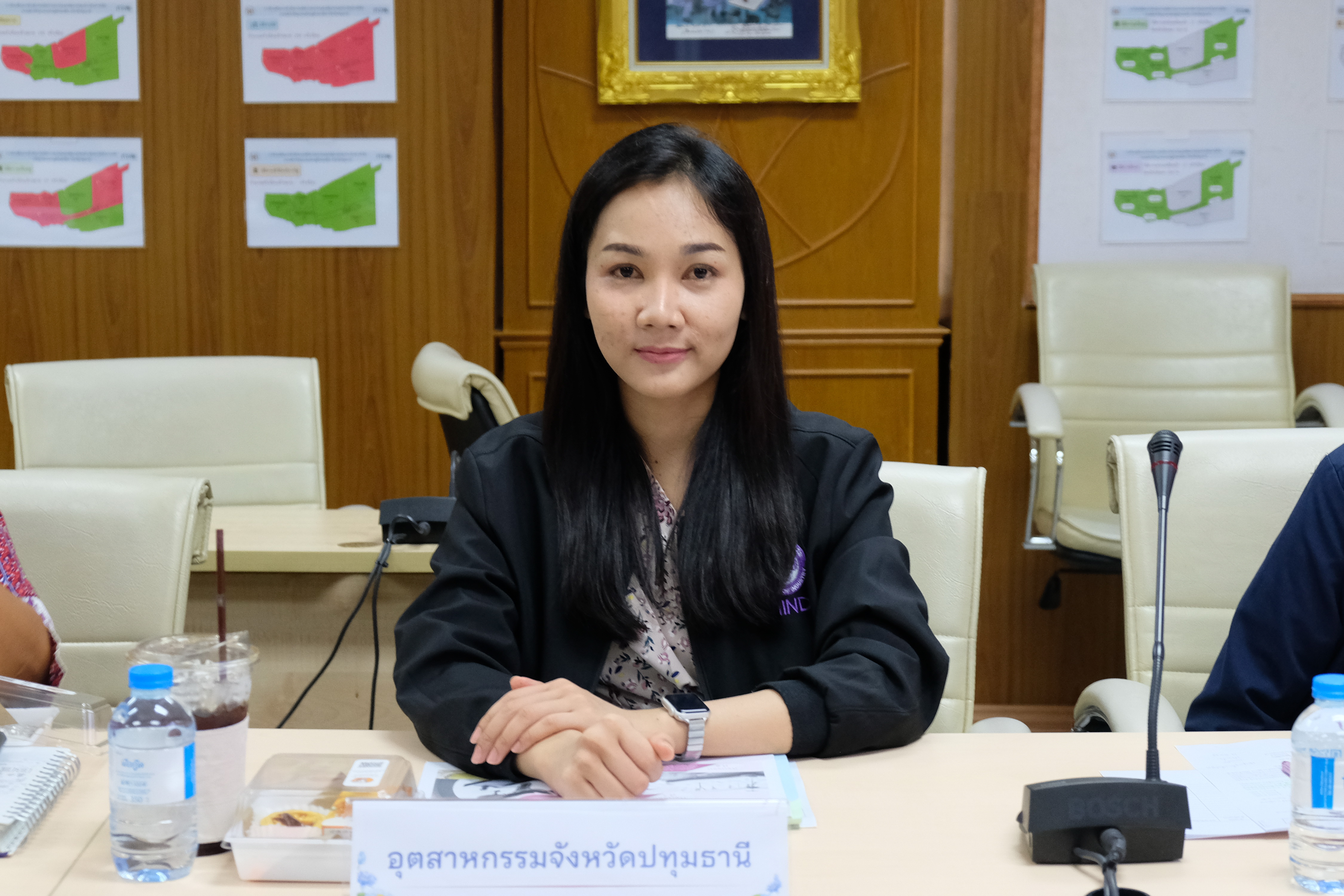 จังหวัดปทุมธานี “ประชุมคณะทำงานการพัฒนาเศรษฐกิจฐานรากและประชารัฐ จังหวัดปทุมธานี ครั้งที่ ๒/๒๕๖๘