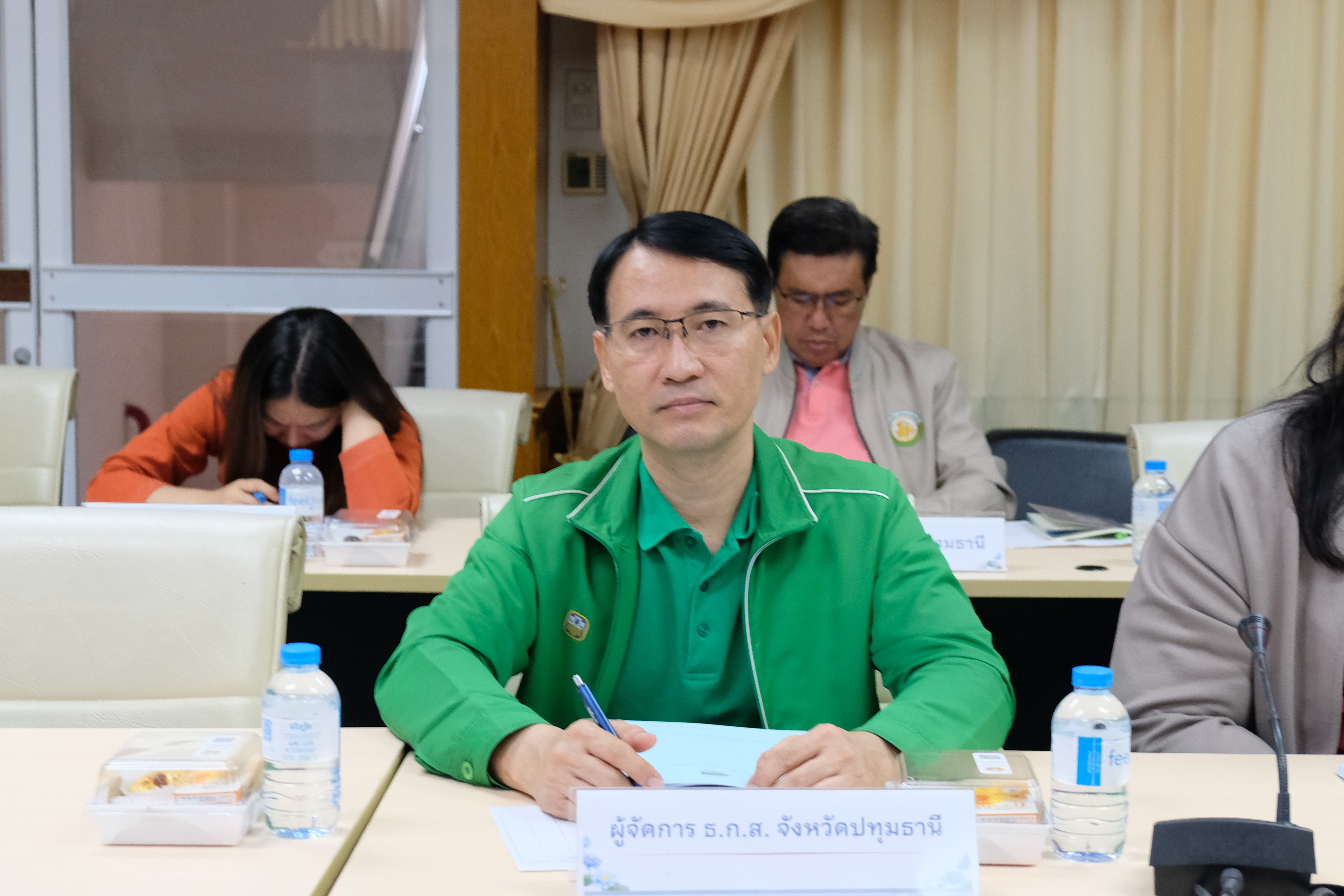 จังหวัดปทุมธานี “ประชุมคณะทำงานการพัฒนาเศรษฐกิจฐานรากและประชารัฐ จังหวัดปทุมธานี ครั้งที่ ๒/๒๕๖๘