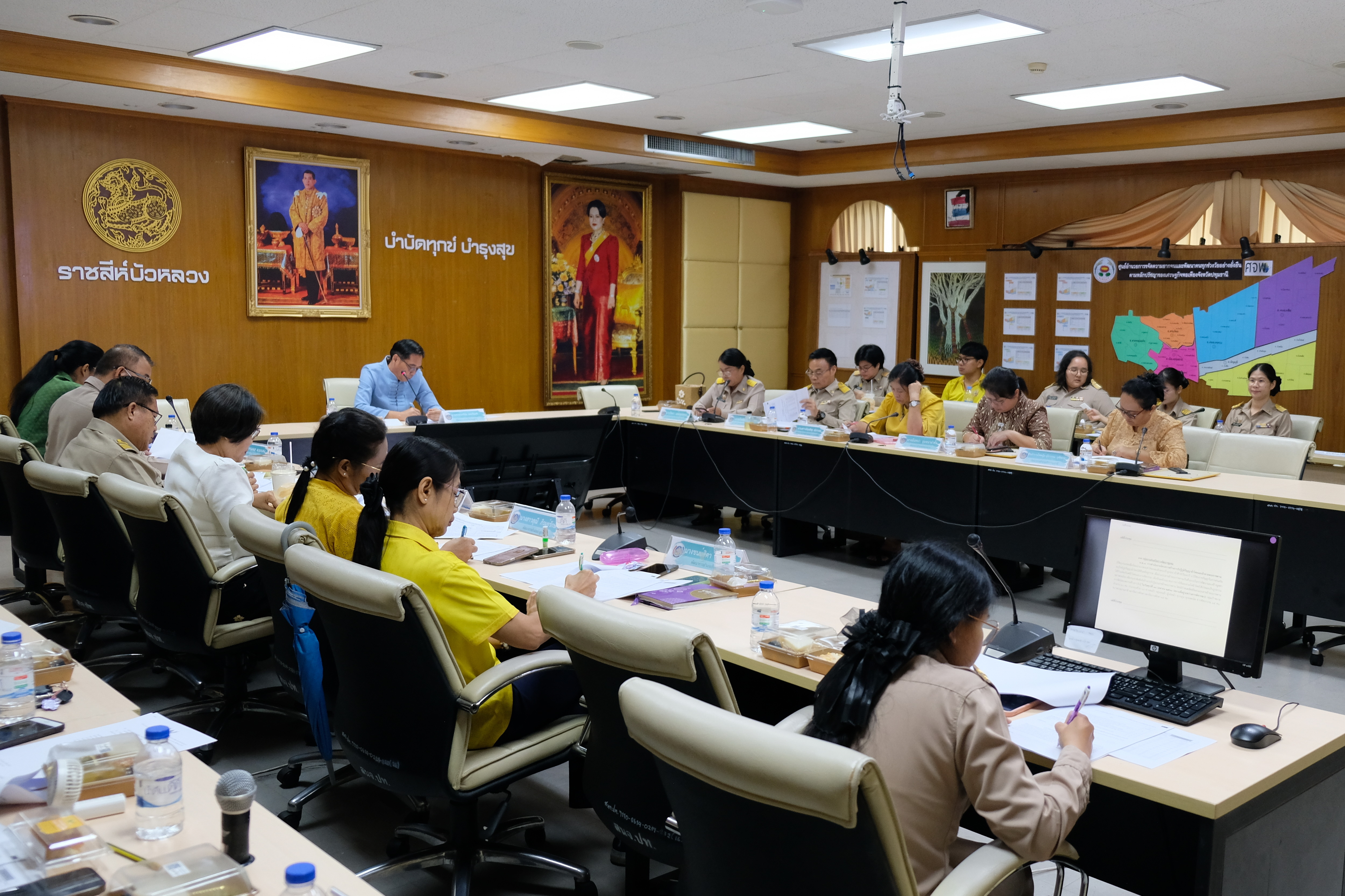 พช.ปทุมธานี “ประชุมผู้อำนวยการกลุ่มงาน พัฒนาการอำเภอ และนักวิชาการพัฒนาชุมชนจังหวัด ประจำเดือนมีนาคม ๒๕๖๙ ครั้งที่ ๒/๒๕๖๘”