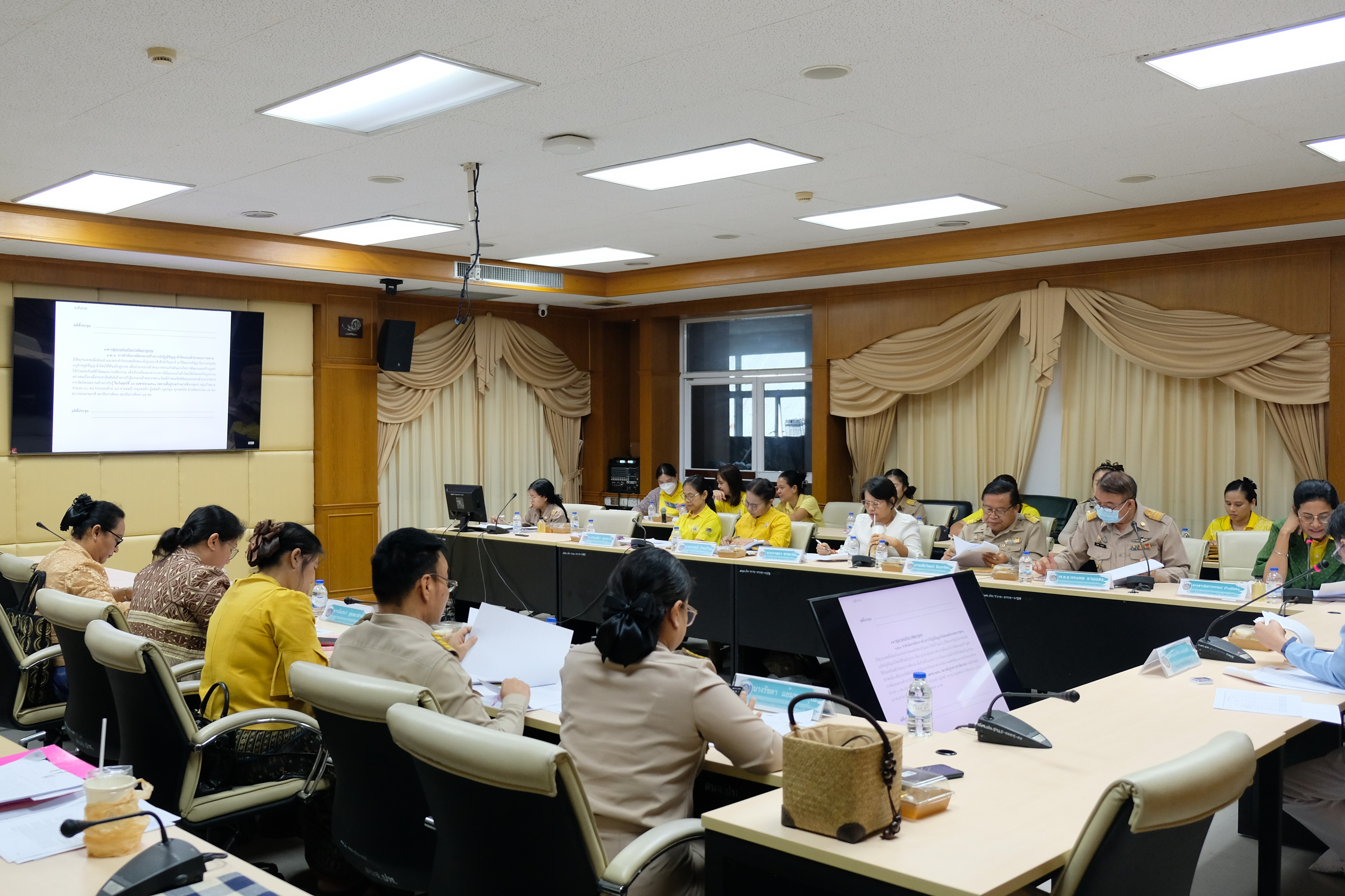 พช.ปทุมธานี “ประชุมผู้อำนวยการกลุ่มงาน พัฒนาการอำเภอ และนักวิชาการพัฒนาชุมชนจังหวัด ประจำเดือนมีนาคม ๒๕๖๙ ครั้งที่ ๒/๒๕๖๘”