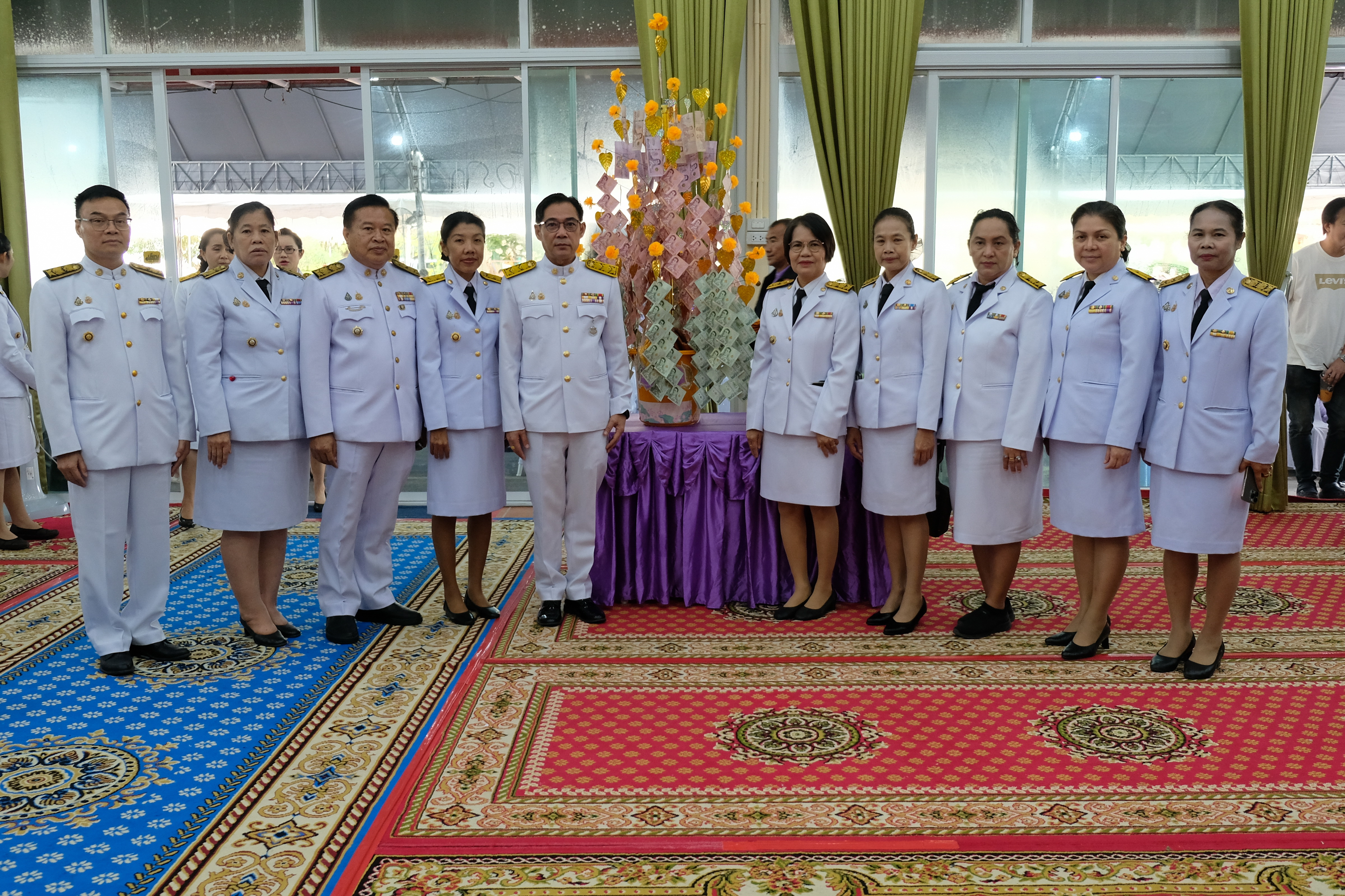 จังหวัดปทุมธานี “จัดพิธีเจริญพระพุทธมนต์เฉลิมพระเกียรติสมเด็จพระกนิษฐาธิราชเจ้า กรมสมเด็จพระเทพรัตนราชสุดาฯ สยามบรมราชกุมารี เนื่องในโอกาสวันคล้ายวันพระราชสมภพ ๒ เมษายน ๒๕๖๘ พร้อมพิธีทอดผ้าป่าสมทบกองทุนพัฒนาเด็กชนบท ในพระราชูปถัมภ์ฯ และพิธีบรรพชาสามเณรและบวชศีลจาริณี”