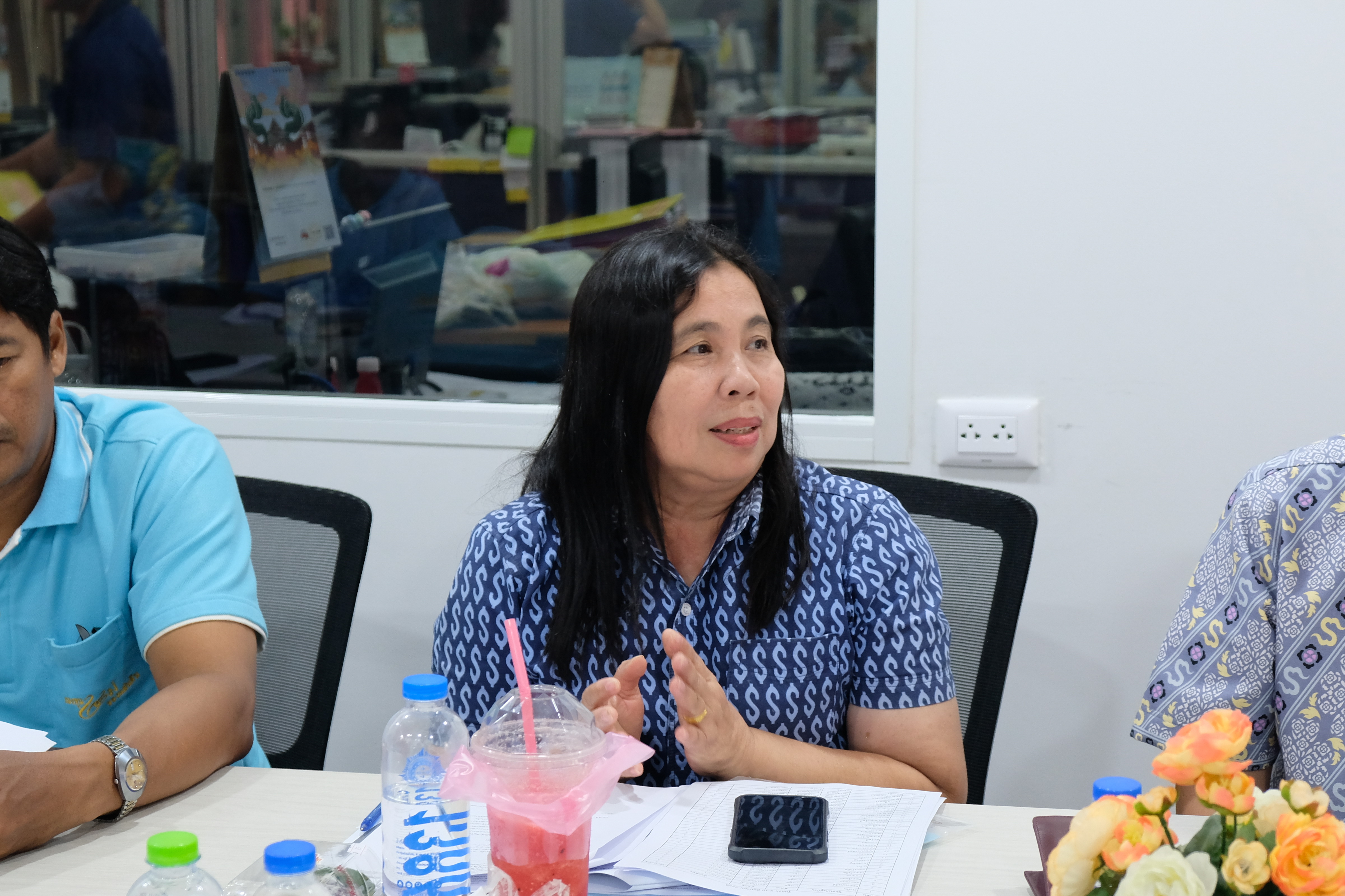 พช.ปทุมธานี “ประชุมคณะกรรมการเครือข่ายกองทุนแม่ของแผ่นดินจังหวัดปทุมธานี”